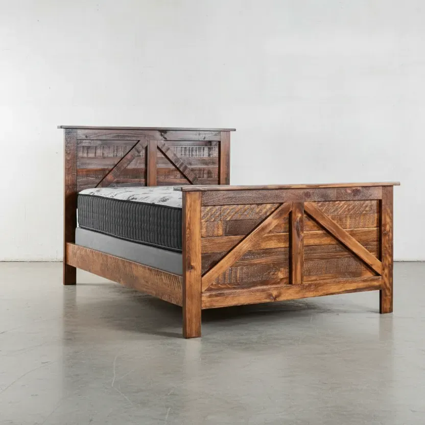 Barnboard Bed - Image 2