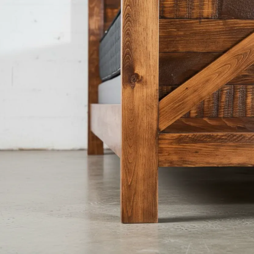 Barnboard Bed - Image 3